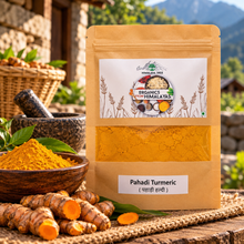 Load image into Gallery viewer, Himalaya Tree Pahadi Turmeric - 150g (The Golden Soul of the Himalayas)