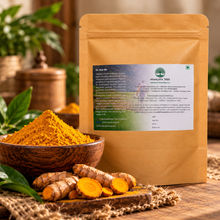 Load image into Gallery viewer, Himalaya Tree Pahadi Turmeric - 150g  (The Golden Soul of the Himalayas)
